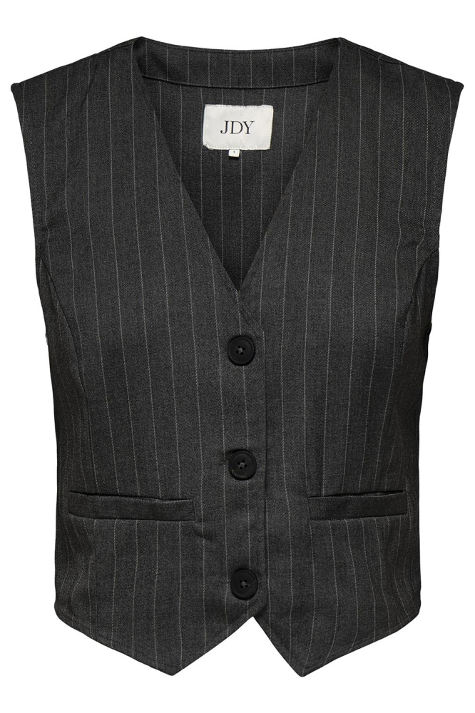 JDYQUAMRAN WAISTCOAT PNT DIA 15335514 DARK GREY MELAN