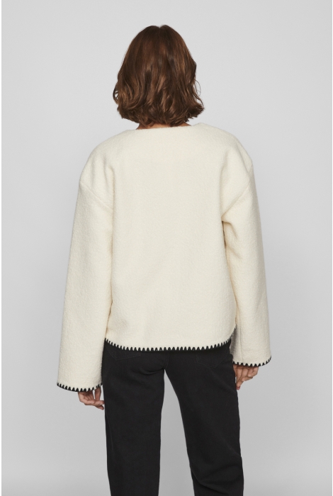 Vila vikaya l/s short teddy jacket