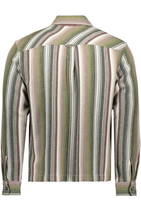 Scotch & Soda structured stripe shirt