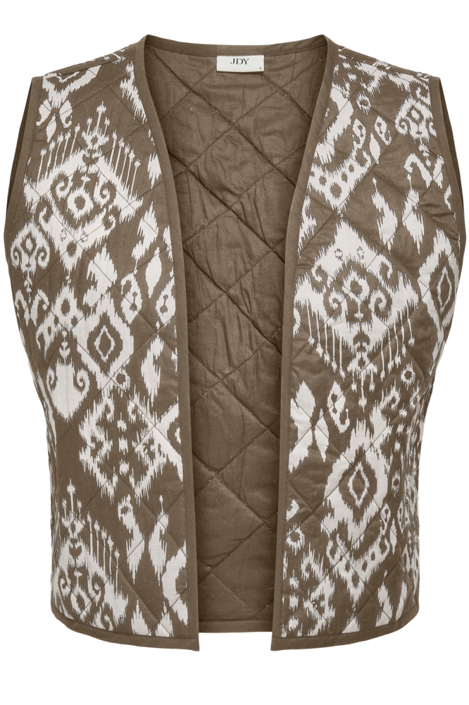 JDYTIGER WAISTCOAT WVN 15345001 SEPIA TINT