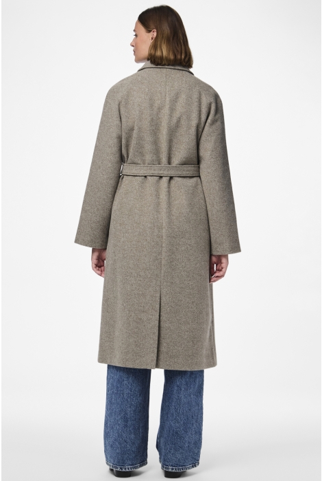 Pieces pcmarbel long coat noos