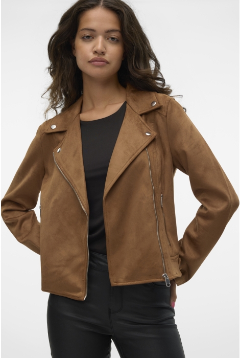 Vero Moda vmjose short faux suede jacket noos