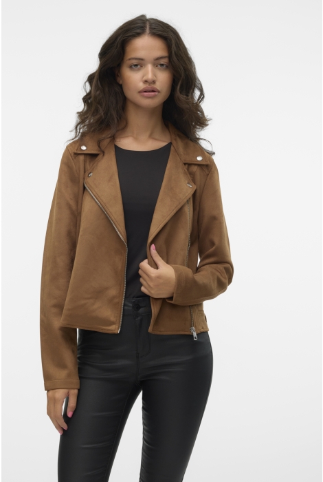 Vero Moda vmjose short faux suede jacket noos