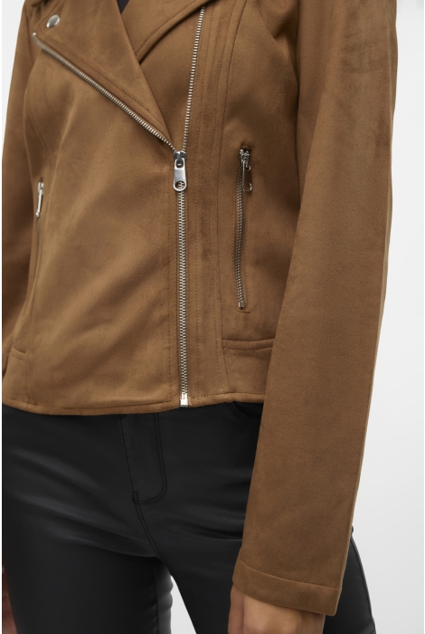 Vero Moda vmjose short faux suede jacket noos