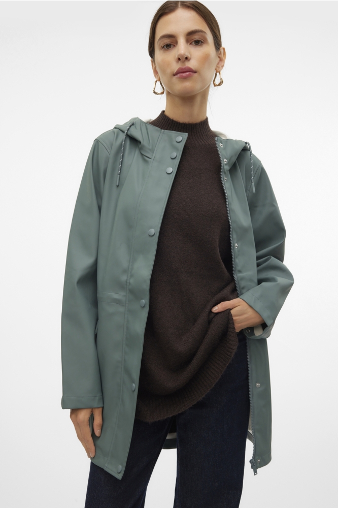 VMMALOU COATED JACKET NOOS 10266982 BALSAM GREEN