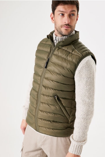 Garcia Jas GEWATTEERDE BODYWARMER GJ410911 5424 CEDAR GREEN