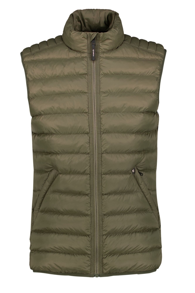 GEWATTEERDE BODYWARMER GJ410911 5424 CEDAR GREEN