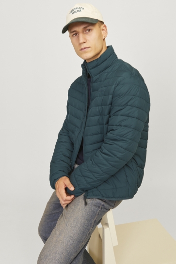 Jack & Jones Jas JJESTATE PACKABLE PUFFER COLLAR NOO 12256985 Magical Forest