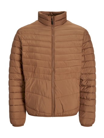 Jack & Jones Jas JJESTATE PACKABLE PUFFER COLLAR NOO 12256985 Mocha Bisque