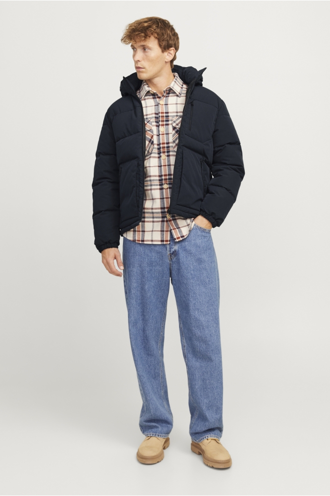 JJEOTTO PUFFER JACKET SN 12258416 Dark Navy