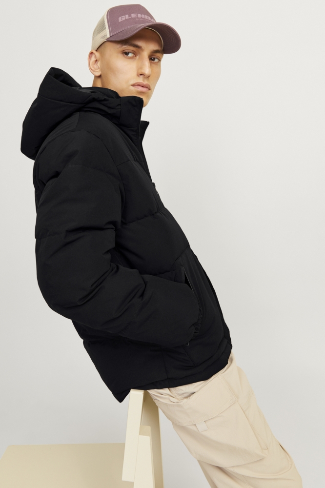 JJEOTTO PUFFER JACKET SN 12258416 Black