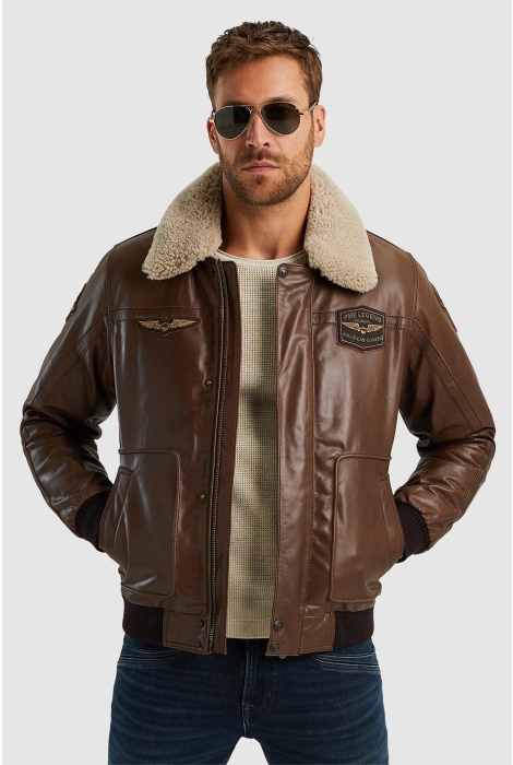 PME legend flight jacket hudson buff leather