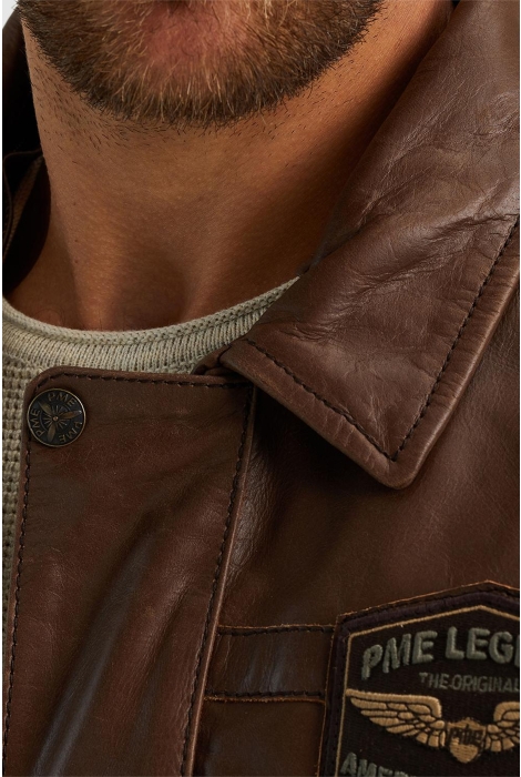 PME legend flight jacket hudson buff leather