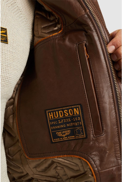 PME legend flight jacket hudson buff leather