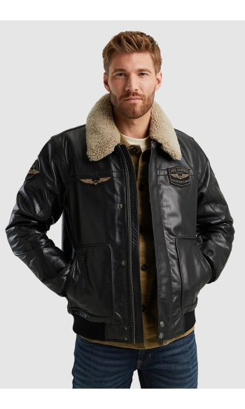 HUDSON LEATHER JACKET PLJ2408700 9072