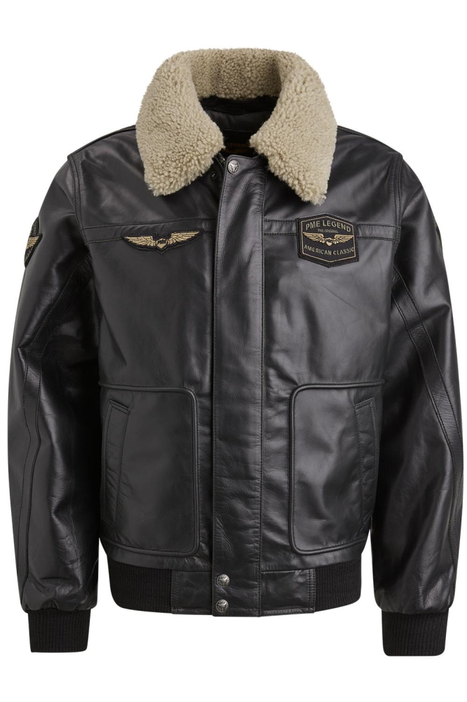 HUDSON LEATHER JACKET PLJ2408700 9072