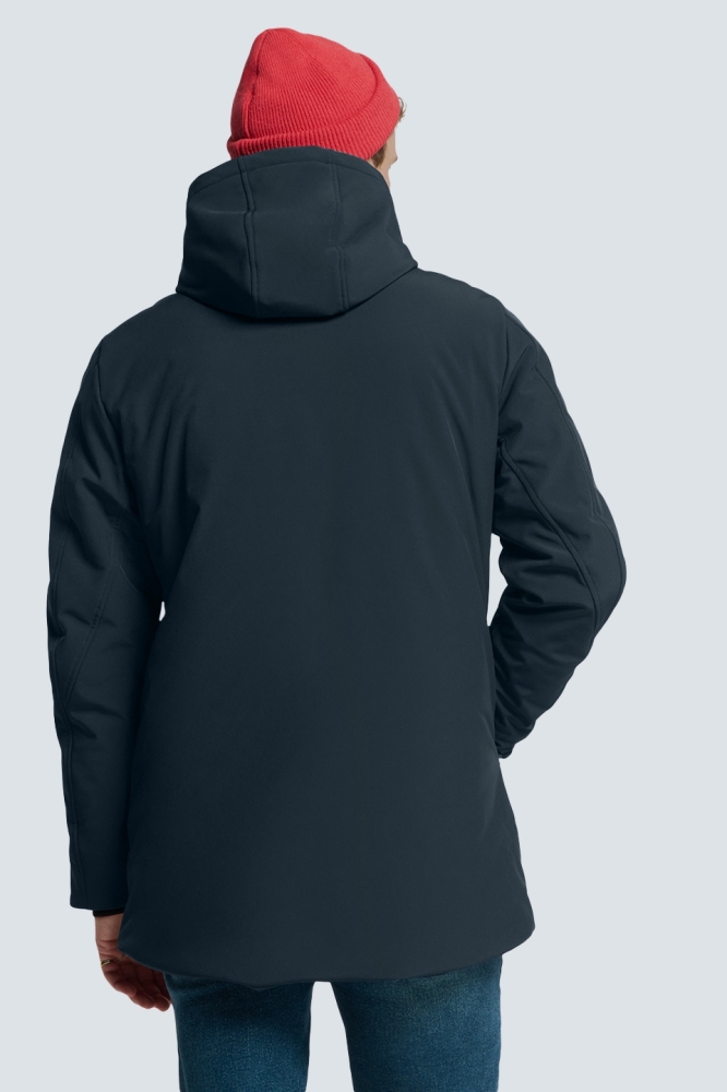 SOFTSHELL JAS MET CAPUCHON EN STRETCH 25630818 078 NIGHT