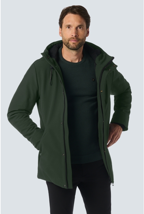 NO-EXCESS jacket medium long fit hooded softs