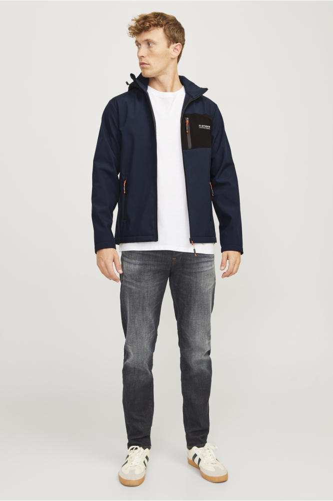 JJTAYLOR SOFTSHELL JACKET 12259615 NAVY BLAZER