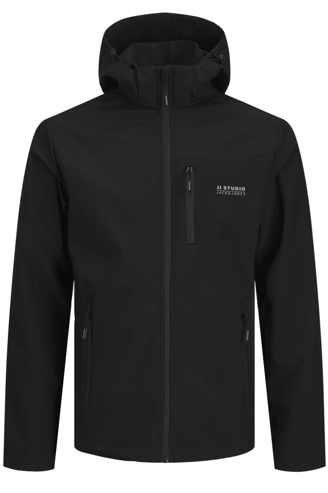 JJTAYLOR SOFTSHELL JACKET 12259615 BLACK