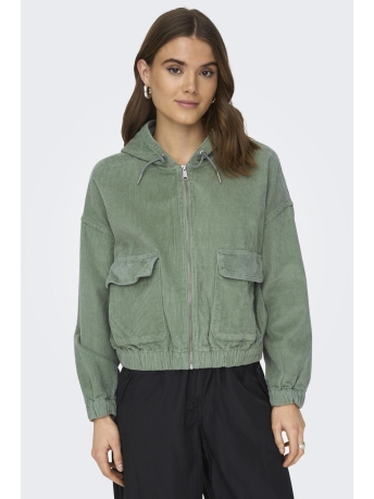 Only Jas ONLKENZIE L/S CORD JACKET PNT NOOS 15246274 LILY PAD