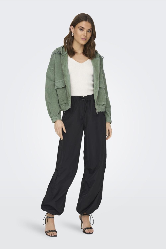 ONLKENZIE L/S CORD JACKET PNT NOOS 15246274 LILY PAD