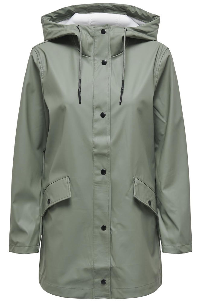 ONLELISA RAINCOAT OTW NOOS 15261734 AGAVE GREEN