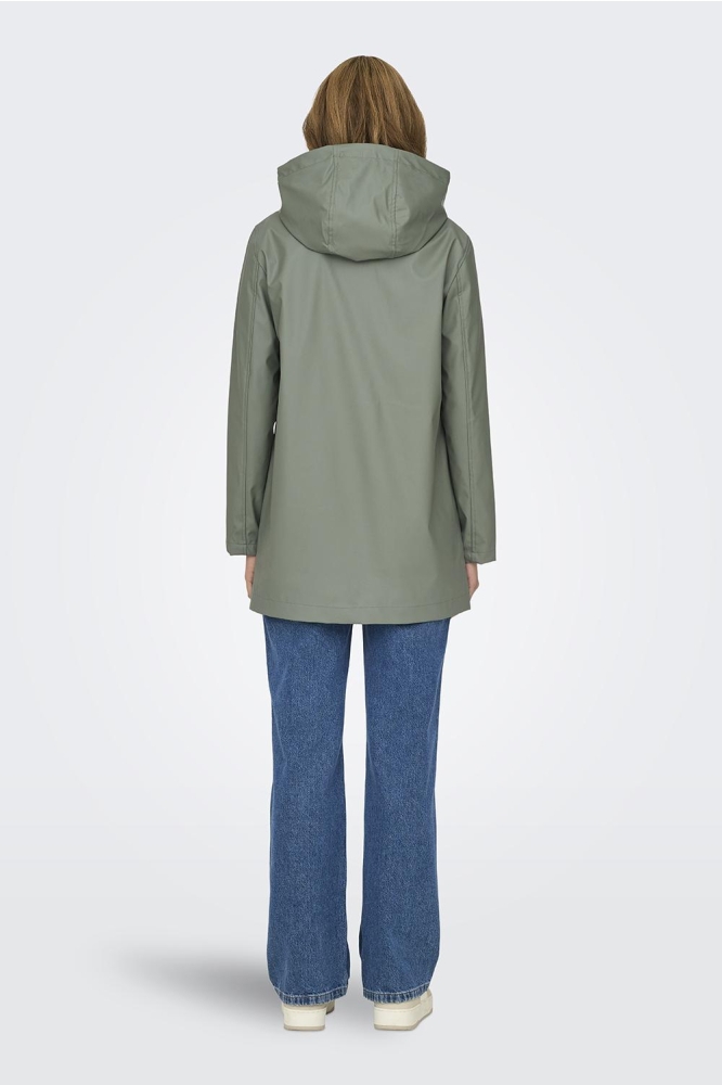 ONLELISA RAINCOAT OTW NOOS 15261734 AGAVE GREEN