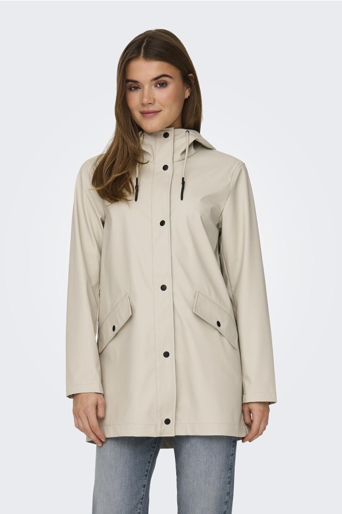 ONLELISA RAINCOAT OTW NOOS 15261734 SILVER LINING