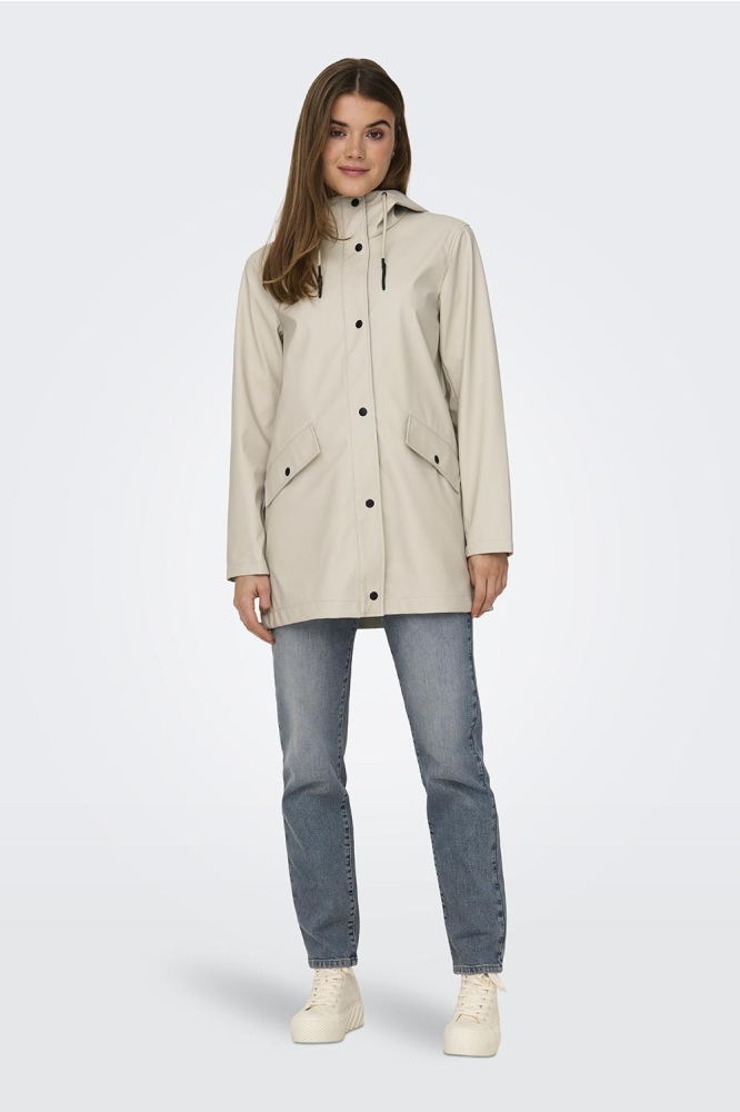 ONLELISA RAINCOAT OTW NOOS 15261734 SILVER LINING