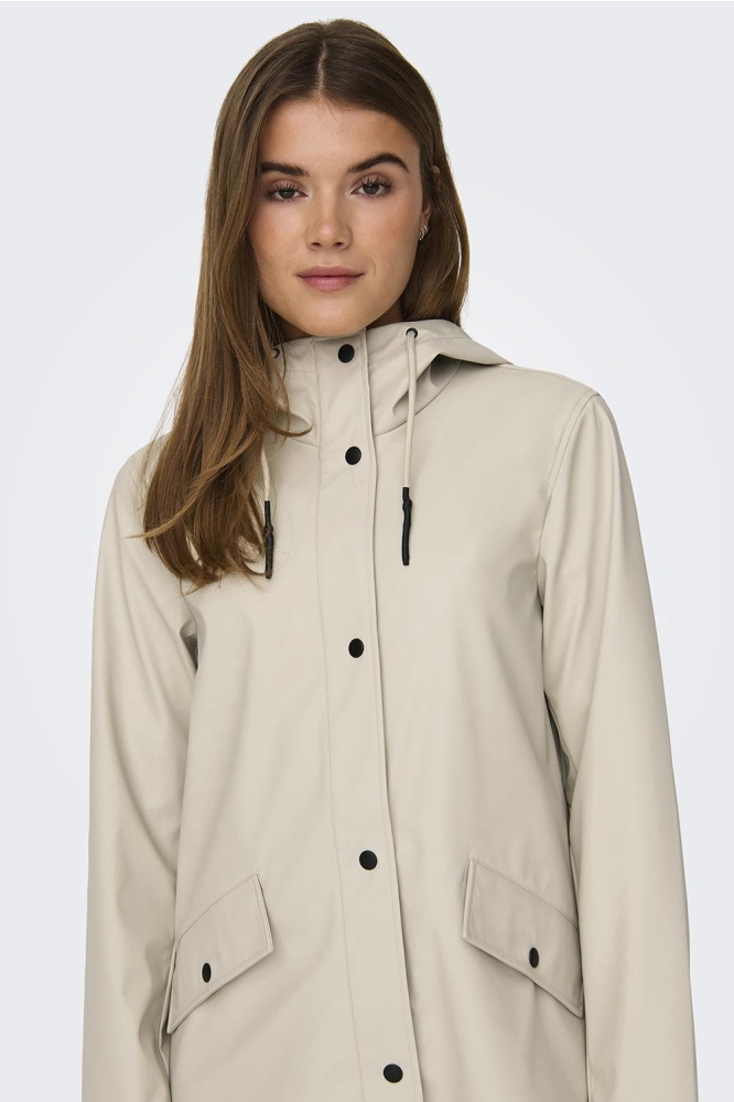 ONLELISA RAINCOAT OTW NOOS 15261734 SILVER LINING