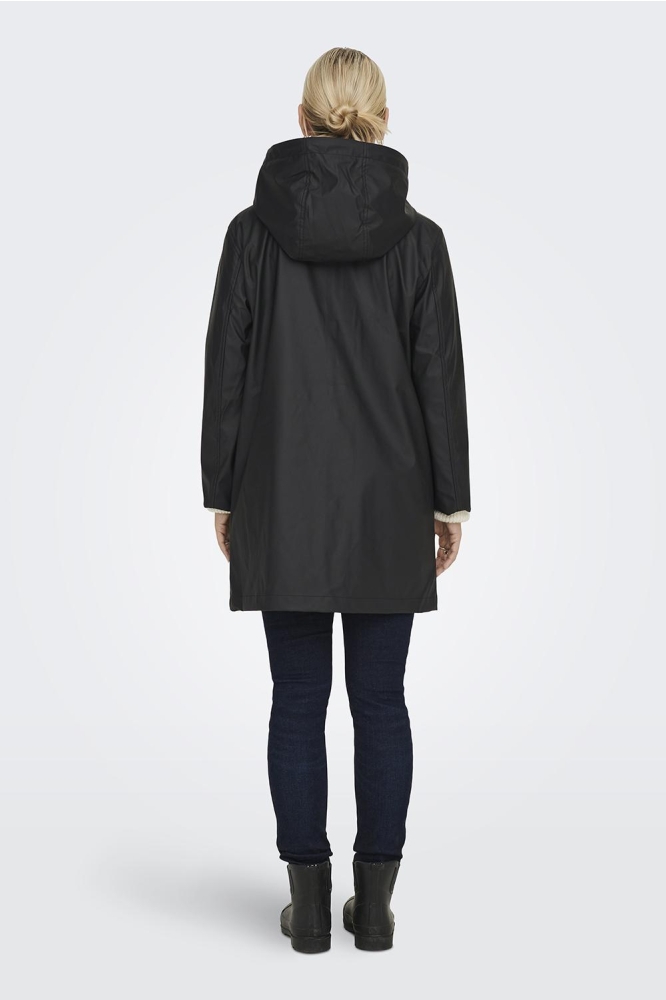 ONLELISA RAINCOAT OTW NOOS 15261734 BLACK