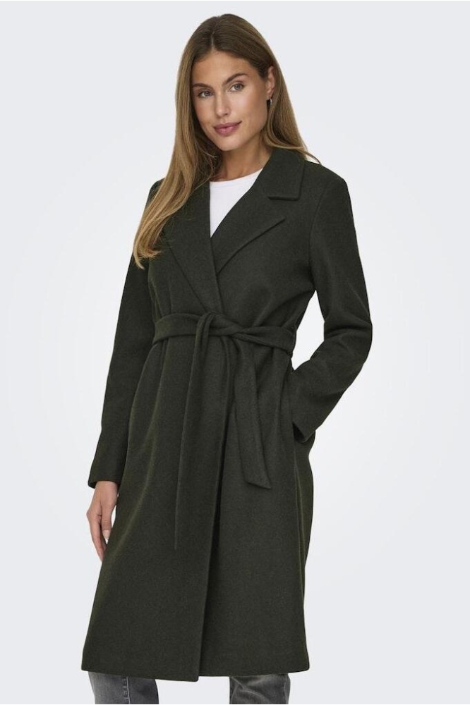 ONLALVILDA LIFE WRAP COAT OTW NOOS 15314362 Rosin