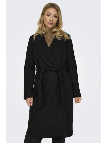 Only Jas ONLALVILDA LIFE WRAP COAT OTW NOOS 15314362 Black