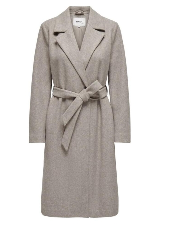 Only Jas ONLALVILDA LIFE WRAP COAT OTW NOOS 15314362 Simply Taupe