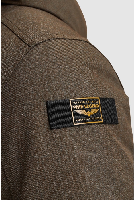 PME legend semi long jacket strator melange t