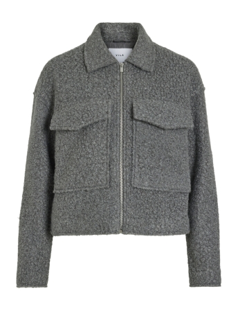 Vila Jas VIDAPHNE L/S JACKET 14103404 MEDIUM GREY MELANGE