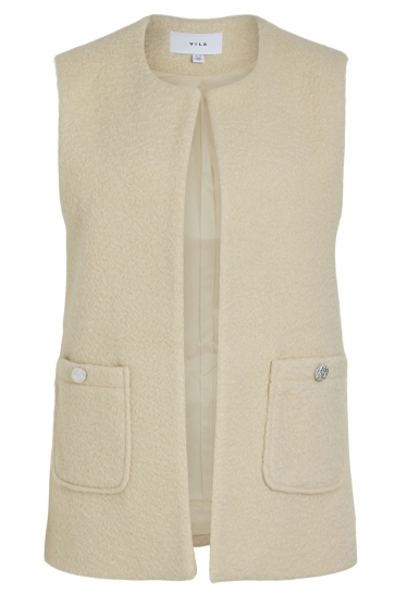 Vila Vest VIKERA S/L WAISTCOAT 14103455 Birch