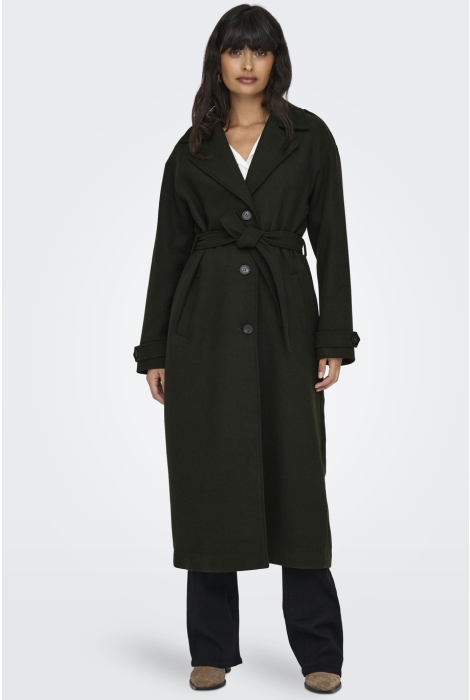 Only onlnalina x-long wool trenchcoat ot