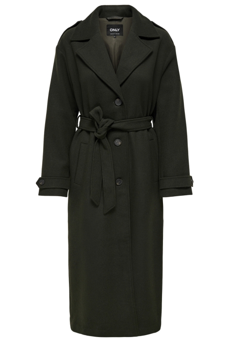 Only onlnalina x-long wool trenchcoat ot