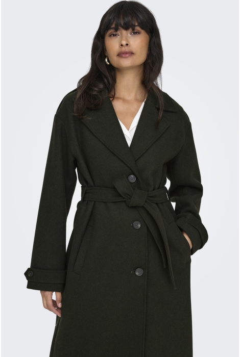 Only onlnalina x-long wool trenchcoat ot