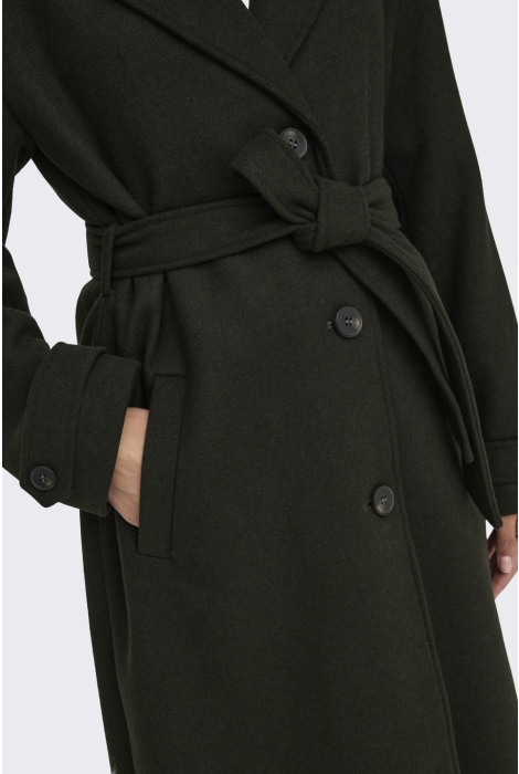 Only onlnalina x-long wool trenchcoat ot