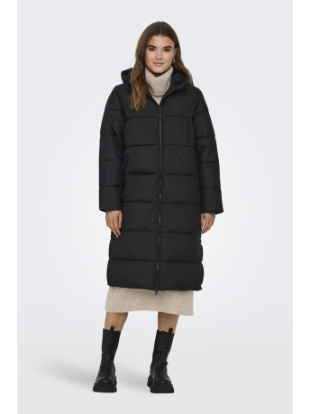 Only Jas ONLMONTANA LONG PUFFER JACKET NOOS 15226559 BLACK