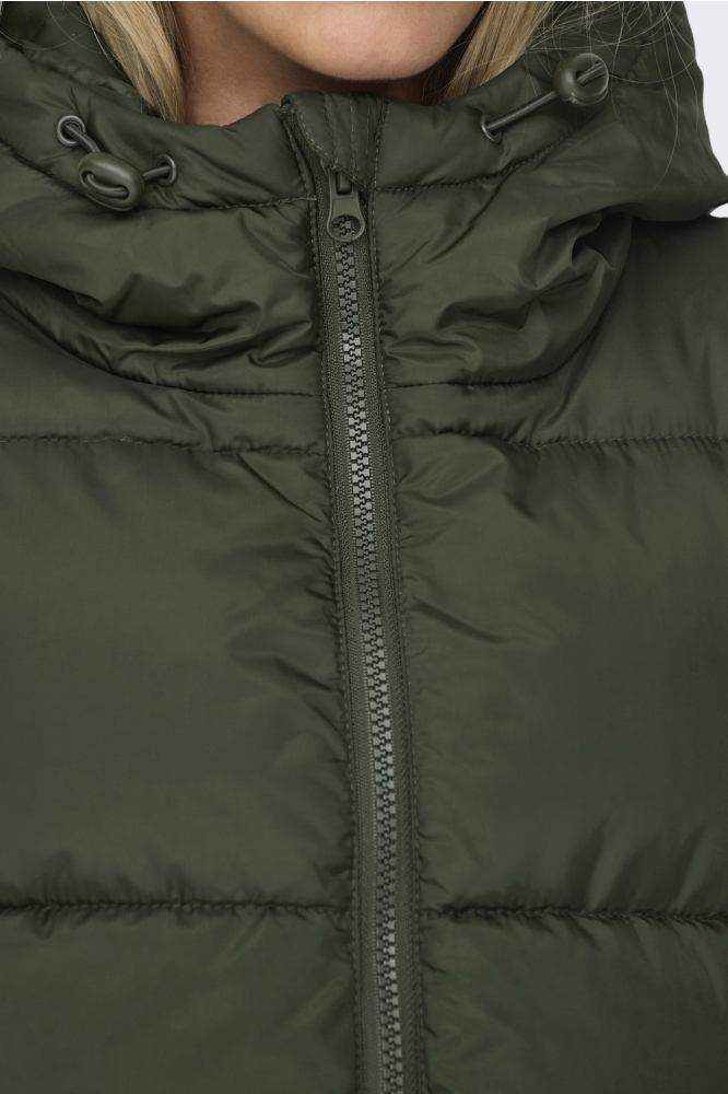 ONLMONTANA LONG PUFFER JACKET NOOS 15226559 FOREST NIGHT