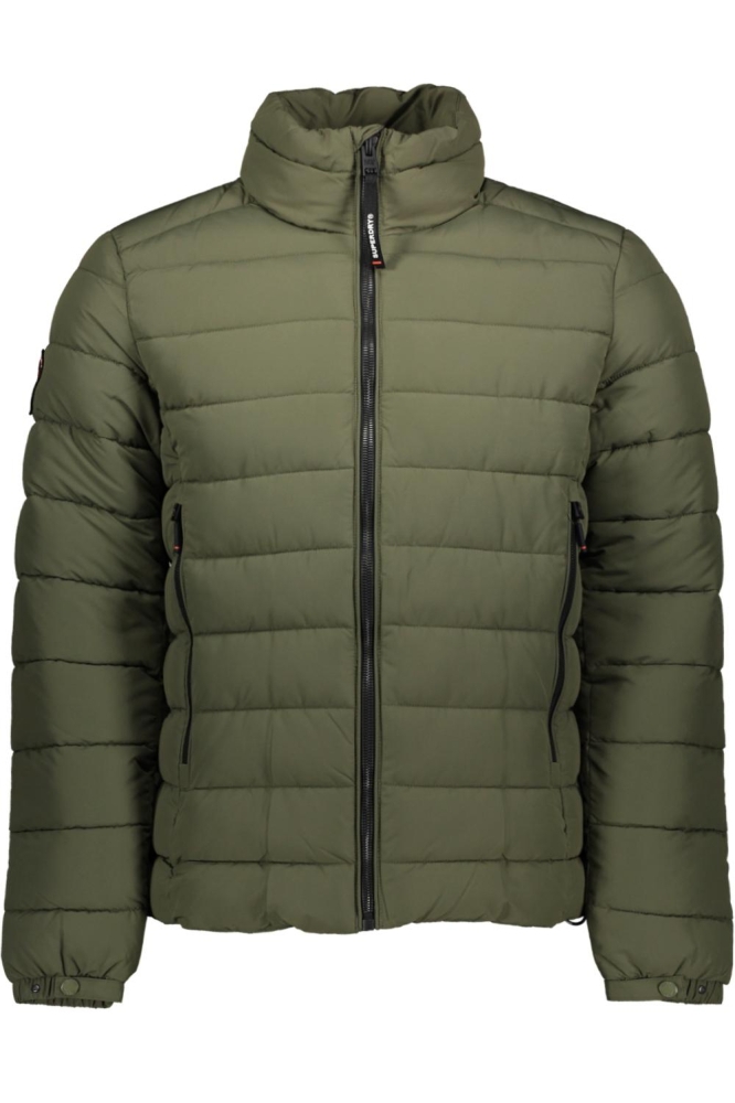 FUJI EMB PADDED JACKET M5011911A DUSTY OLIVE GREEN