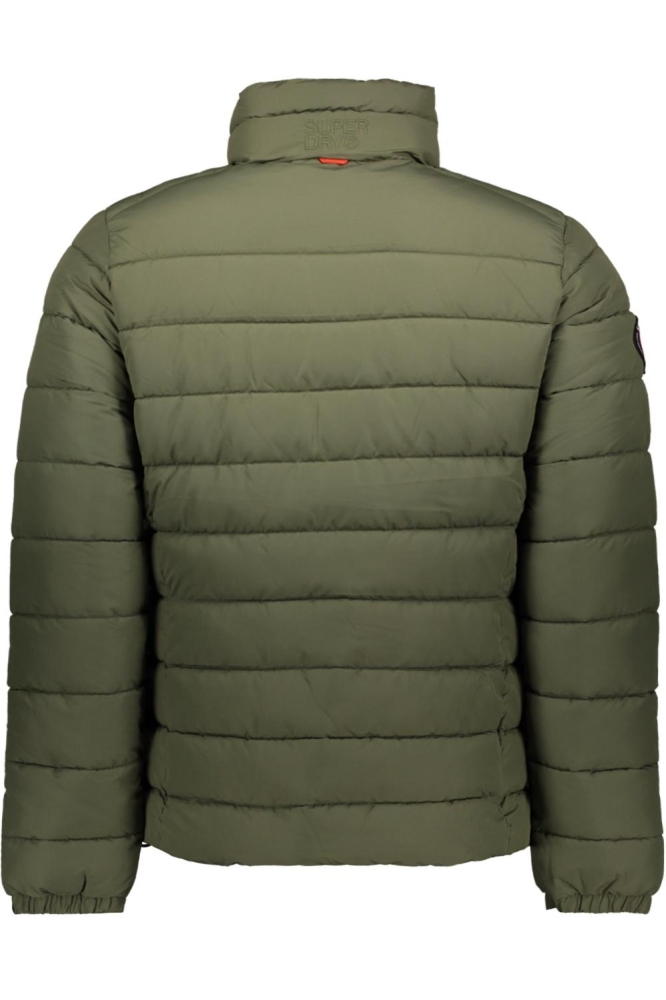 FUJI EMB PADDED JACKET M5011911A DUSTY OLIVE GREEN