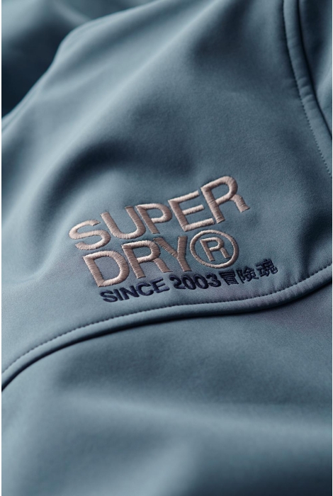 Superdry hooded soft shell trekker jkt