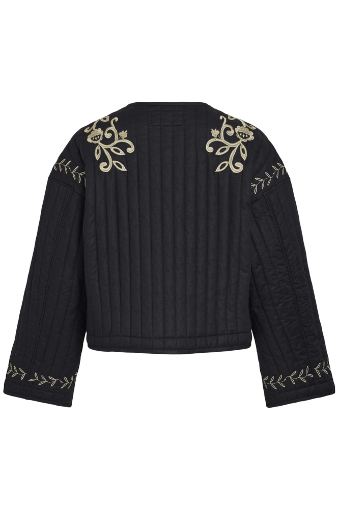 VISKY L/S EMBROIDERED JACKET/BFS 14104871 BLACK BEAUTY/BIRCH EMBR