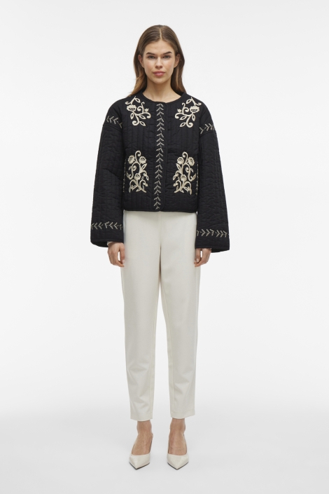 Vila visky l/s embroidered jacket/bfs