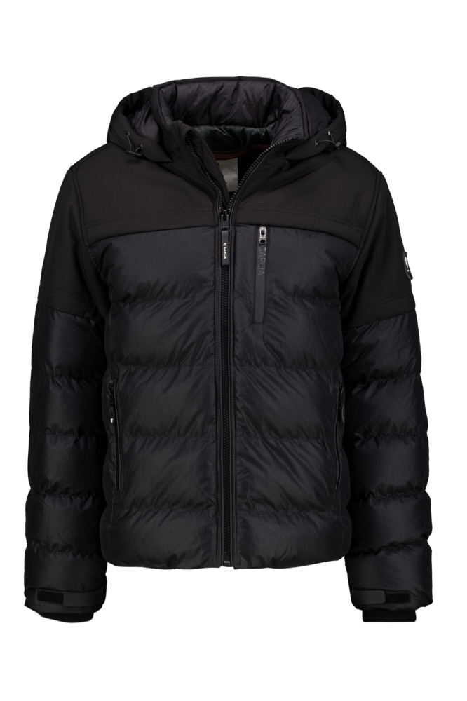 SOFTSHELL PUFFER JAS GJ410904 60 BLACK